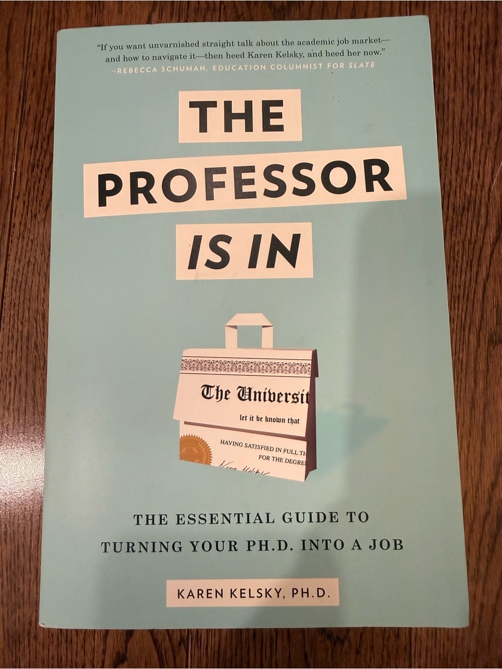 Karen Kelsky "The Professor Is In" - Blue Paperback Guide
